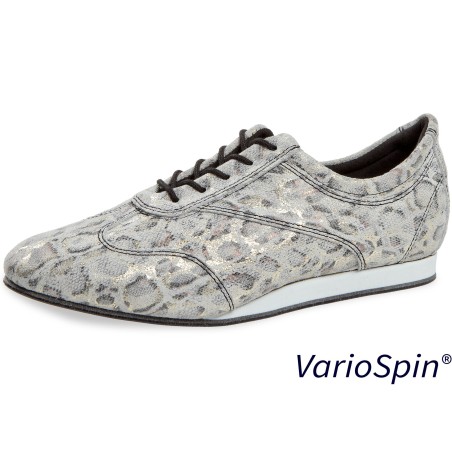 183-435-606-V - Chaussures de danse blanches pour femme talon de 1,2cm, semelle Variospin- Diamant
