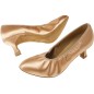 203-278-094 - chaussures de danse standard  escarpin en satin flesh talon de 5cm - diamant
