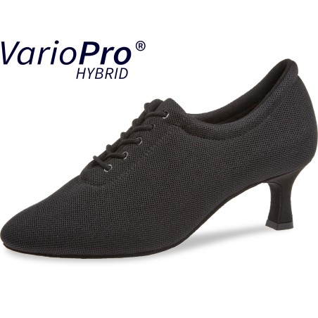 199-177-604 - Chaussures de danse pour l'entrainement mesh noir, modèle VEGAN, semelle Variopro hybrid - Diamant