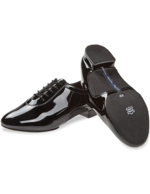 163-222-585 - Chaussures de danse standard vernis pour hommes talon 2 cm  - Diamant