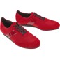 192-425-579-V - Baskets sneakers de danse rouges avec semelle VarioSpin talon de 1,5cm- Diamant