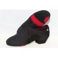 RD3026 Charlie - chaussures entrainement homme semelle grip rouge talon de 2,5cm - Real Dance