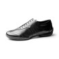 PD Pietro Street - Sneakers de couleur en cuir noir - Portdance