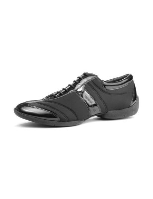 PD Pietro Braga - Sneakers cuir verni et néoprène sneaker sole - Portdance