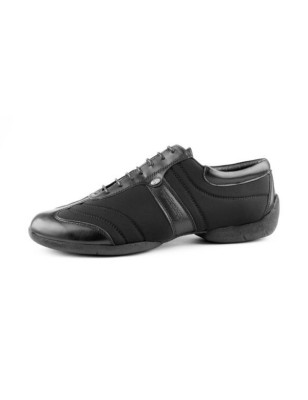 PD Pietro Braga - Sneakers cuir mat et néoprène sneaker sole - Portdance