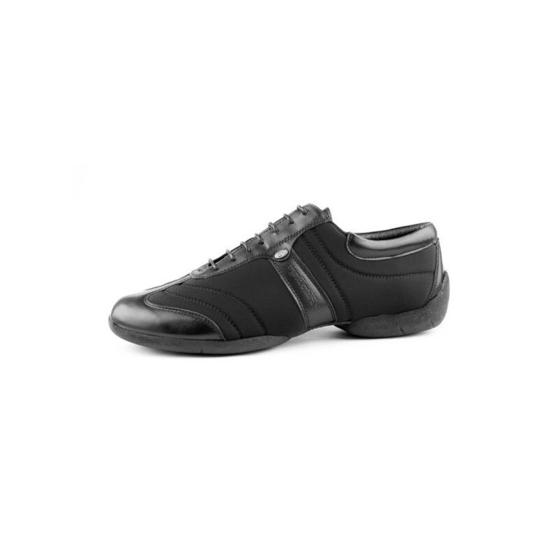 PD Pietro Braga - Sneakers cuir mat et néoprène sneaker sole - Portdance PD Pietro Braga - Sneakers cuir mat et néoprène sneaker sole - Portdance