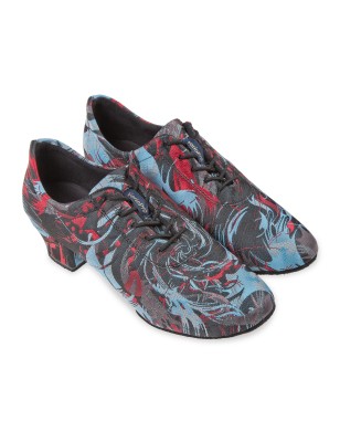 189-234-628 - Chaussure d'entrainement bi-semelle pour femme talon 3,7 cm motif coloré - Diamant