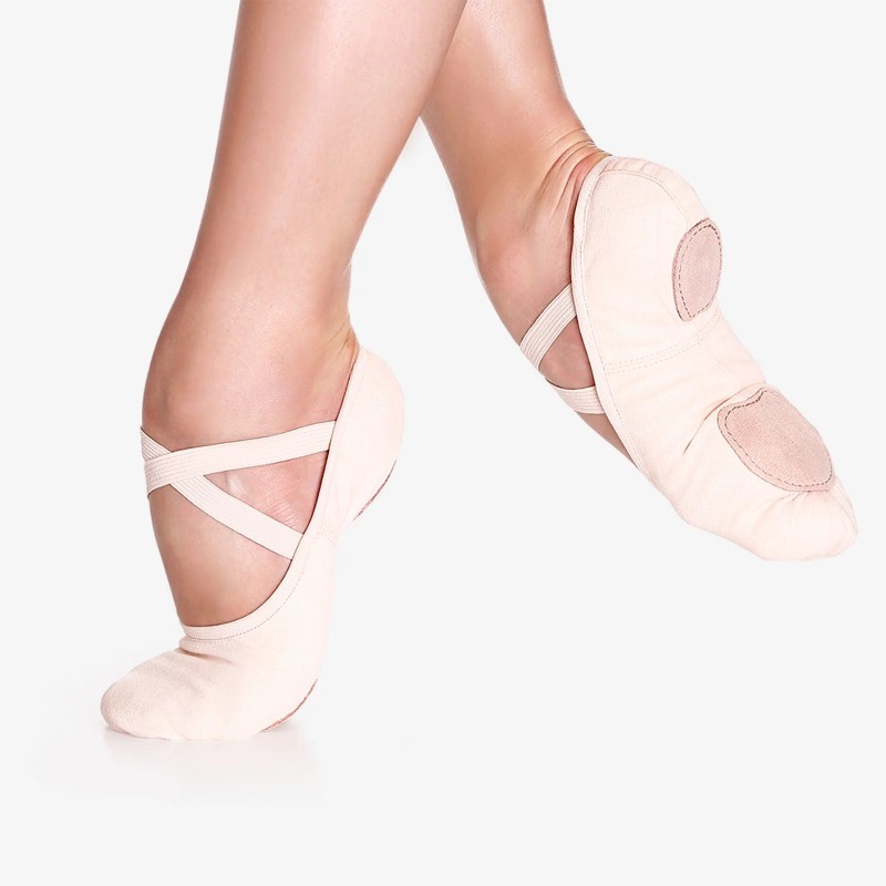 SD16 -Demi-Pointe en toile stretch Light pink ou noir - Sodança