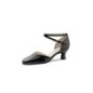 Betty55 - Chaussures de danse de salon en cuir noir fermées - Werner Kern