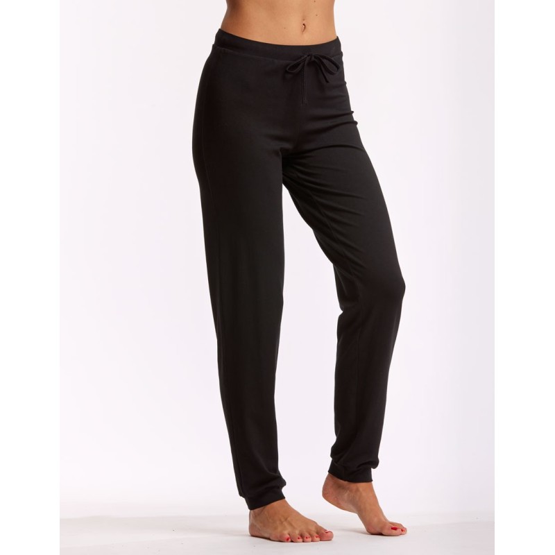Affetto - Pantalon fluide en noir - Tempsdanse