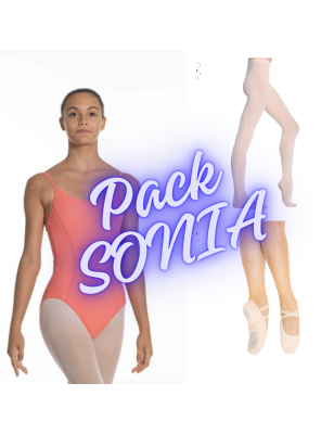 Pack de danse SONIA (justau + collants + chaussons) - Artiligne