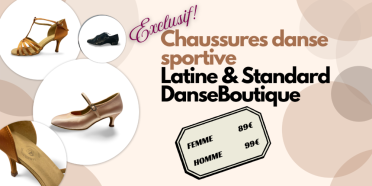 Une gamme complète de chaussures de danse sportive signée DanseBoutique