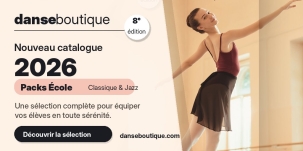 Catalogue DanseBoutique 2026 : découvrez la 8e édition des Packs École Classique & Jazz